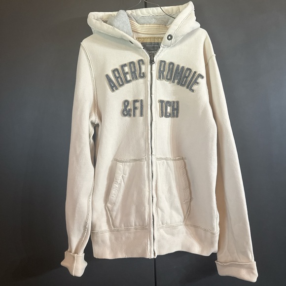 Vintage Abercrombie & Fitch Zip Hoodie - Picture 1 of 8